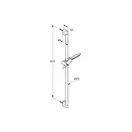 Душевая стойка Kludi Freshline 1S, 900 мм, хром (6784005-00)