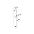 Kludi Freshline 3S Душевая штанга, хром (6794005-00)