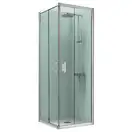 Душевая кабина Devit Eco 90 х 90 х h190 см (профиль - хром, стекло - прозрачное), без поддона ECO3099