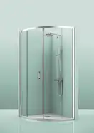 Душевая кабина Devit Eco 90 х 90 х h190 см (профиль - хром, стекло - прозрачное), без поддона ECO6090
