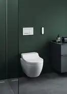 Душова кабіна 80 х 80 х h190 см Geberit Geo (профіль - срібний, скло - прозоре)  560.112.00.2