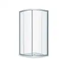 Geberit Geo Душевая кабина 90х90, серебро, прозрачная (560.121.00.2)
