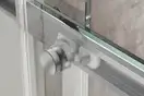 Душова кабіна без піддону Koer SR SC03-100x100x200-TR-01 прозоре скло Easy Clean 6мм, хром (KR5357)