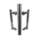 Душова кабіна без піддону Koer SR SC03-100x100x200-TR-01 прозоре скло Easy Clean 6мм, хром (KR5357)