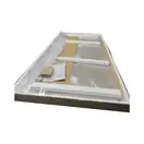 Koer SR SC05-90x90 Душевая кабина, прозрачное стекло, хром (KR5363)