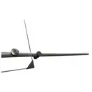 KOER SR SD06 Двері в нішу, прозоре скло, графіт (KR5369)