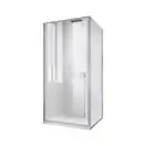Koer SR SC08 Душова кабіна, прозоре скло, хром (KR5371)