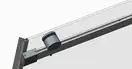 KOER SR SD01 Дверь в нишу, прозрачная, хром (KR5376)