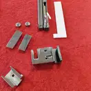 Koer SR SD01 Дверь в нишу, прозрачное стекло, хром (KR5380)