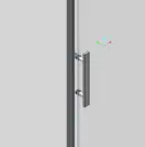 KOER SR SW01-90x200-TR-01 Боковая стенка, хром (KR5381)