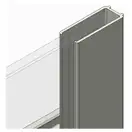 KOER SR SW01-90x200-TR-01 Боковая стенка, хром (KR5381)