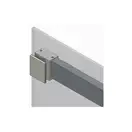 Koer SR SD02-140x200 Двері в нішу, прозоре скло, хром (KR5383)