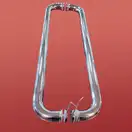 Koer SR SD03 Двері в нішу, прозоре скло Easy Clean, хром (KR5385)