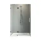 Koer SR SD04-120x200 Двері в нішу, прозоре, графіт (KR5388)
