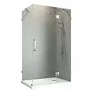 KOER SR SW04 Боковая стенка для душа, прозрачное стекло, хром (KR5389)
