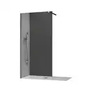 Душова перегородка Koer SR SP01-100x200-TR-01 Walk-In прозоре скло Easy Clean 8мм, хром (KR5393)