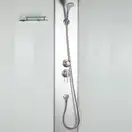 Lidz Tani SB90x90 Душевой бокс, матовое стекло (LTSB9090SATHIGHFR)