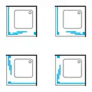 душова кабіна Omnires Bronx 100x80см безпечне скло, хром (BR1080CRTR)