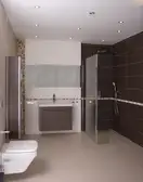 душовий куточок Omnires Marina Walk In 120x30см безпечне скло, чорний (MA1230BLTR)