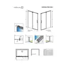 Radaway Espera Pro 635 Душові двері, хром/прозорі (10090120-01-01R)