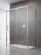 Radaway Idea S2 Боковая стенка, хром/прозрачное (10117090-01-01)