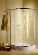 Душова кабіна напівкругла Classic A 80×80×185, (30010-01-02) RADAWAY