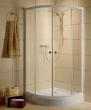Душова кабіна напівкругла Classic A 80×80×185, (30010-04-05) RADAWAY