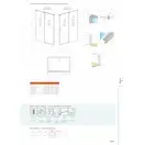 Radaway Espera DWJ 550 Душевая стенка, прозрачная (380212-01L)