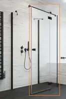 Душові двері Essenza New Black KDJ+S 80 праві, RADAWAY (385021-54-01R)