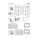 Radaway Idea Black KDJ Душові двері 110, ліві, чорні (387041-54-01L)
