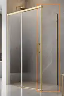 Radaway Idea Gold S1 Бокова стінка, золото (387050-09-01R)