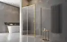 Radaway Idea Gold S1 Бокова стінка, золото (387050-09-01R)
