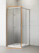 Radaway Idea KDD 110L Душова кабіна, хром/прозоре (387063-01-01L)
