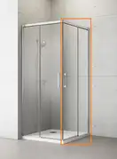Душова кабіна (половина) Idea KDD 120 права, RADAWAY (387064-01-01R)
