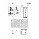 Комплект бокових стінок Idea PDD 100L×80R, RADAWAY (387153-01-01)