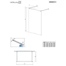 Душова стінка Modo X I 140 RADAWAY (388344-01-01)