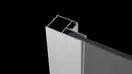 Профіль розширювальний Idea Black DWD 190 R RADAWAY (P01-ID-DWD-190R-54)