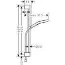 Шланг для душа Grohe VitalioFlex Comfort 175 см (цвет - хром) (28745000)