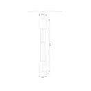 душовий шланг Omnires black mat 125 cm (022-XBL)