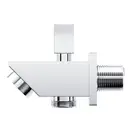 Душевая система с изливом CORSAN ANGO 25 CHROME + BOX скрытого монтажа (ZA25MCHW)