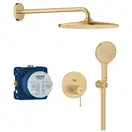 Душова система Grohe Essence прихованого монтажу (колір - брашироване золото)  25287GN0