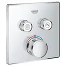 Душевая система скрытого монтажа с термостатом Grohe Grohtherm SmartControll c Tempesta Cube 250 (цвет - хром) (26415SC1)