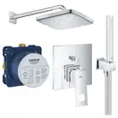 Душевая система скрытого монтажа Grohe Eurocube c Tempesta Cube 250 (цвет - хром) (26415SC3)