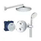 Душевая система скрытого монтажа с термостатом Grohe Grohtherm SmartControl c Tempesta 250 (цвет - хром) (26416SC1)