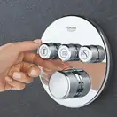 Душевая система скрытого монтажа с термостатом Grohe Grohtherm SmartControl c Tempesta 250 (цвет - хром) (26416SC2)