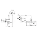 Душова система Grohe Grohtherm SmartControl (26416SC3)