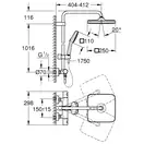 Grohe Tempesta System 250 Cube Душевая система, хром (26689001)