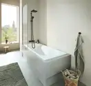Grohe Tempesta System 250 Cube Душова система для ванни, чорний матовий (266912431)