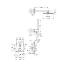 Комплект для душа Grohe Grohtherm Thermostatic з Rainshower Allure 230 (34741000)