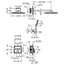 Grohe Grohtherm SmartControl Душ скрытый, хром (34864000)